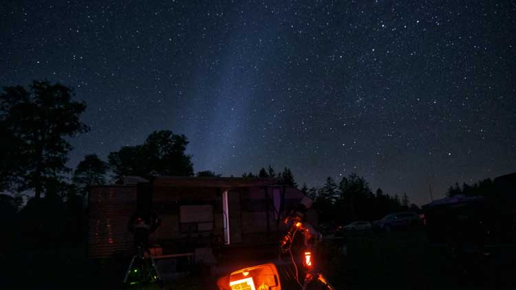 Astronomy night time shot